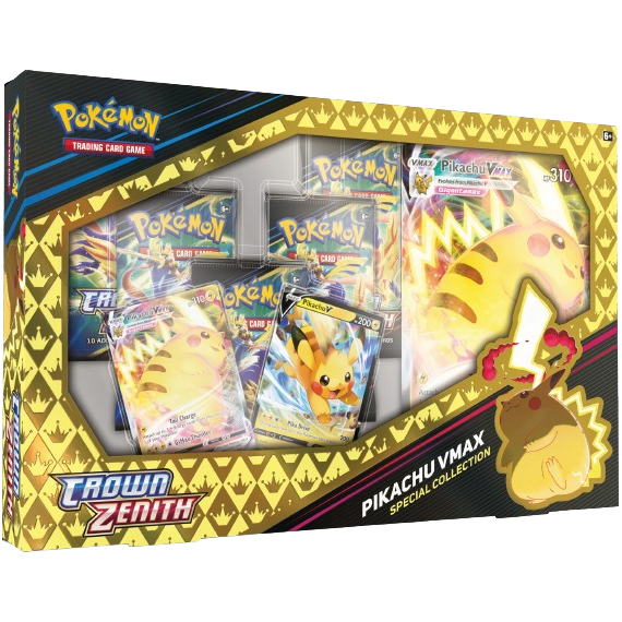 Crown Zenith Pikachu VMAX Collection Boks