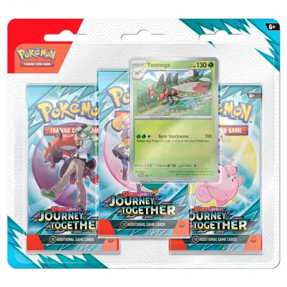 Yanmega Journey Together 3p Blister