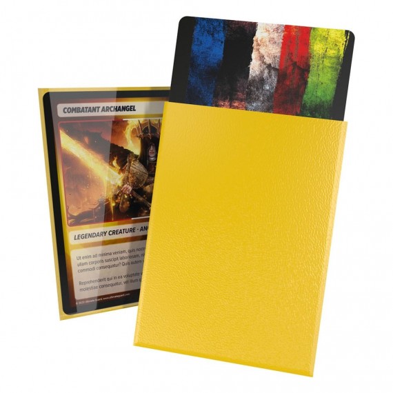 Cortex Sleeves Standard Size (100) - Yellow