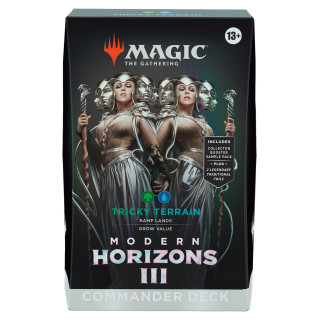 Tricky Terrain Modern Horizons 3 Commander Deck