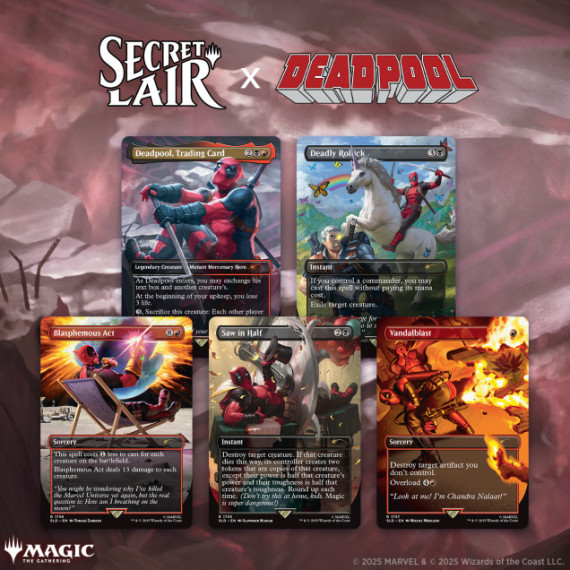 Secret Lair x Marvel's Deadpool Non-Foil