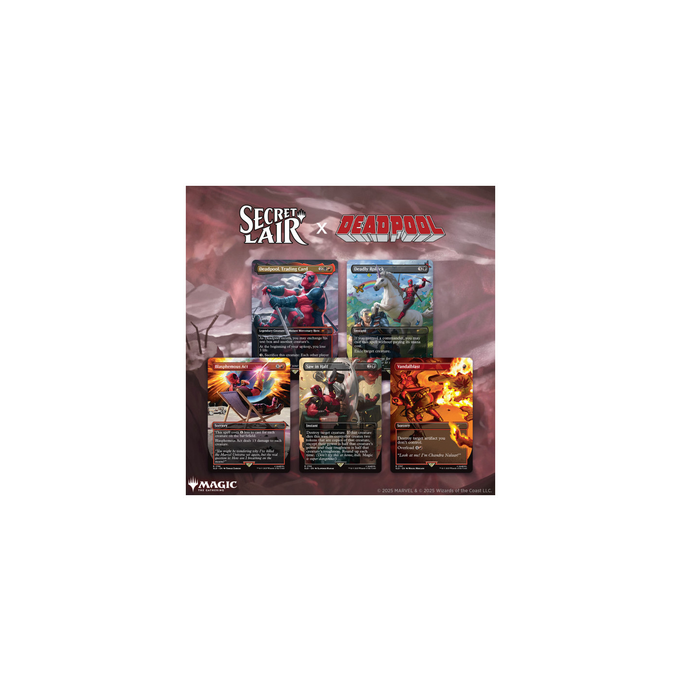 Amazon.com: Magic the Gathering Secret Lair x Marvel's