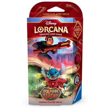 Reign Of Jafar Starter Deck RUBY & STEEL MULAN & STITCH
