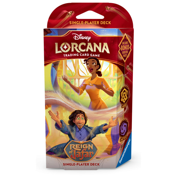 Reign Of Jafar Starter Deck AMBER & AMETHYST TIANA & BRUNO