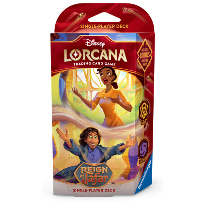 Reign Of Jafar Starter Deck AMBER & AMETHYST TIANA & BRUNO