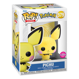 Pokemon POP! Games Vinyl Figure Flocked Pichu (EMEA) 9 cm