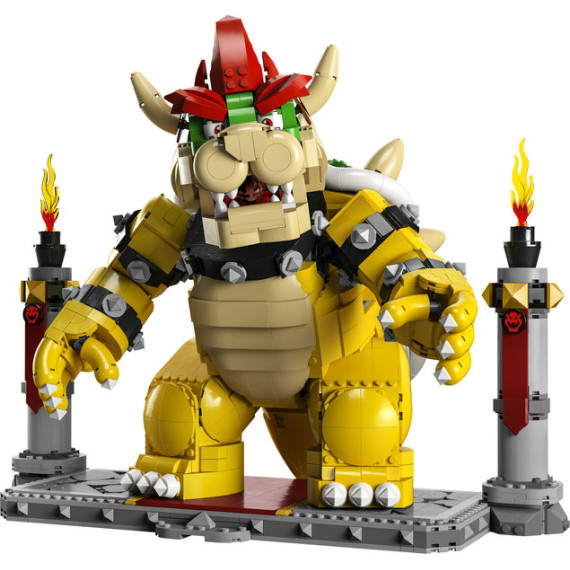 LEGO® Super Mario™ Mektige Bowser™ 71411, byggesett. Samlergave til voksne fans (2807 deler)