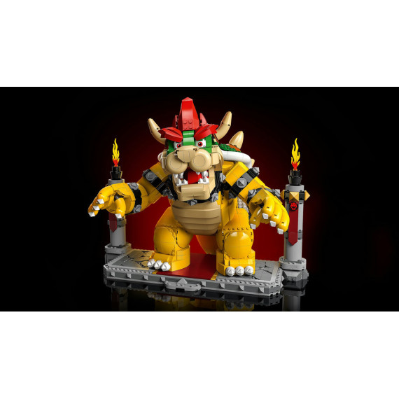 LEGO® Super Mario™ Mektige Bowser™ 71411, byggesett. Samlergave til voksne fans (2807 deler)