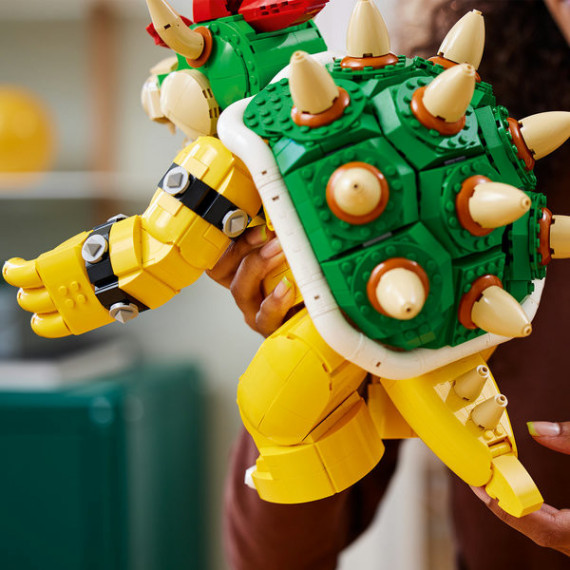 LEGO® Super Mario™ Mektige Bowser™ 71411, byggesett. Samlergave til voksne fans (2807 deler)