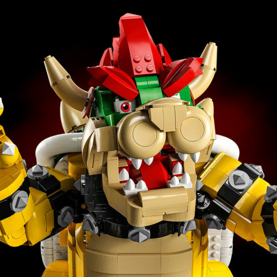 LEGO® Super Mario™ Mektige Bowser™ 71411, byggesett. Samlergave til voksne fans (2807 deler)