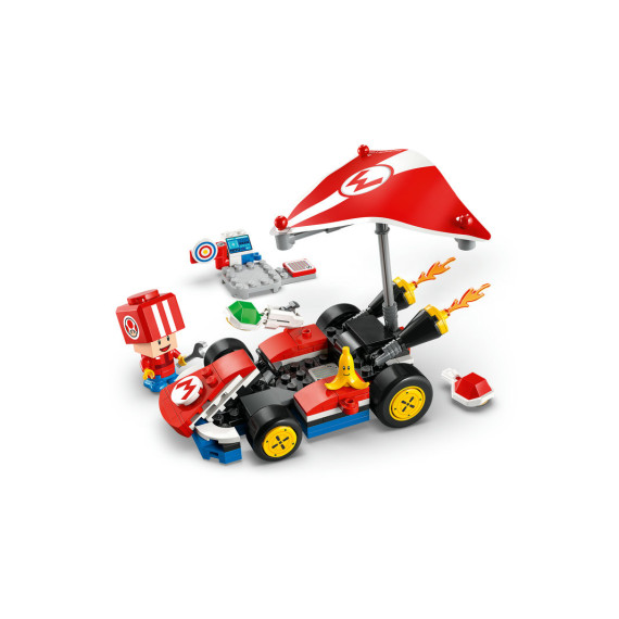 LEGO® Super Mario™: Mario Kart™ – Standard Kart. Lekesett med bil. Nintendo®-gave 72032