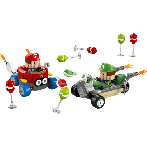 LEGO® Super Mario™: Mario Kart™ – Baby Mario mot Baby Luigi, leke. To Nintendo®-figurer 72034