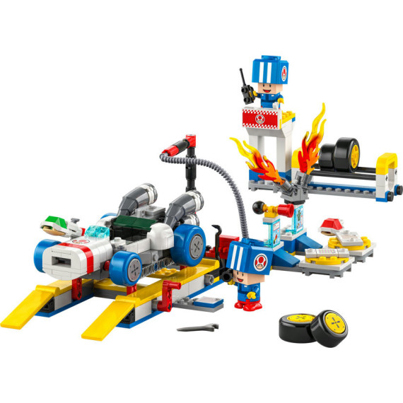 LEGO® Super Mario™: Mario Kart™ – Baby Peach og Grand Prix, sett. Gave med Nintendo®-figur 72036