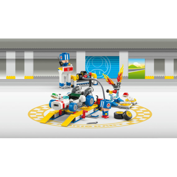 LEGO® Super Mario™: Mario Kart™ – Baby Peach og Grand Prix, sett. Gave med Nintendo®-figur 72036
