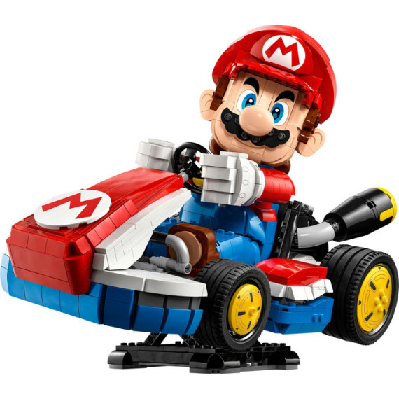 LEGO® Super Mario™: Mario Kart™: Mario og Standard Kart. Gamer-gave for voksne samlere 72037