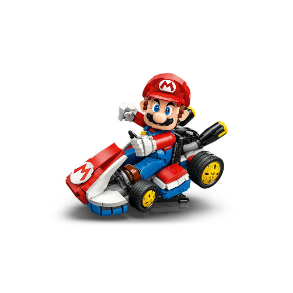 LEGO® Super Mario™: Mario Kart™: Mario og Standard Kart. Gamer-gave for voksne samlere 72037