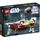 LEGO® Star Wars™ Obi-Wan Kenobis jedi-stjernejager 75333. Lekebyggesett for barn fra sju år (282 deler)