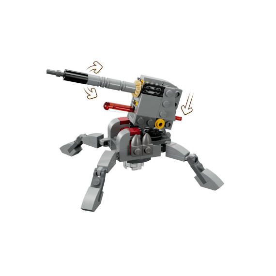 LEGO® Star Wars™ Stridspakke med 501st Clone Troopers™ 75345, byggelekesett. Gaveidé til barn fra seks år (119 deler)