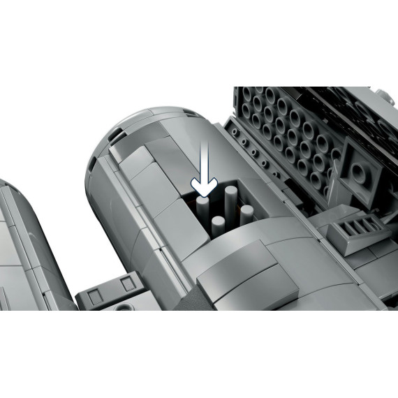 LEGO® Star Wars™ TIE Bomber™ 75347, byggelekesett. Gøyalt, byggbart stjernejager-lekesett for barn fra ni år (625 deler)