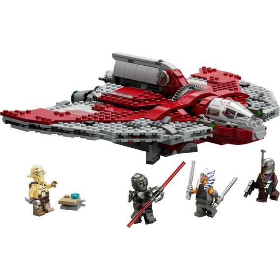 LEGO® Star Wars™ Ahsoka Tanos T-6 jediromferge 75362, byggelekesett. Gøyal gaveidé til barn fra ni år (601 deler)