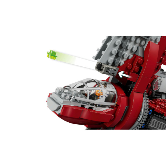 LEGO® Star Wars™ Ahsoka Tanos T-6 jediromferge 75362, byggelekesett. Gøyal gaveidé til barn fra ni år (601 deler)