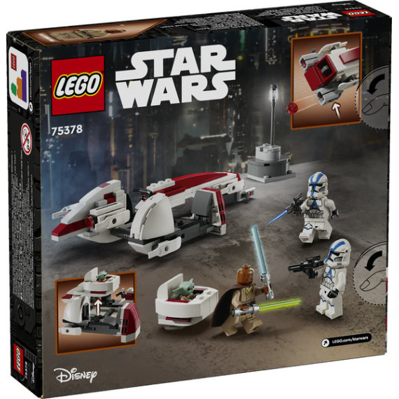 LEGO® Star Wars: The Mandalorian BARC-speederflukt, sett 75378