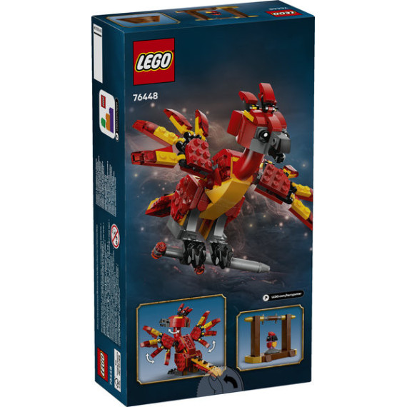LEGO® Harry Potter™ Vulcan: Humlesnurrs føniks, leke. Figur av mytisk skapning 76448