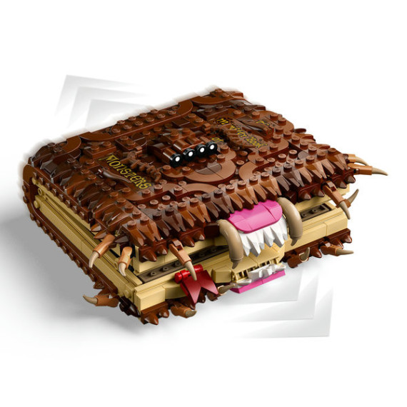 LEGO® Harry Potter™ Den glefsende Monsterboken om monstre, trollmannsleke. Fantasy-sett 76449