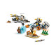 LEGO® Horizon Aloy og Varl mot skallvandrer og sagtann. Leke med maskinfigurer 77037
