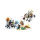 LEGO® Horizon Aloy og Varl mot skallvandrer og sagtann. Leke med maskinfigurer 77037