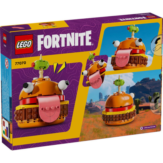 LEGO® Fortnite® Durrr Burger. Byggesett fra videospill. Utstillingsmodell for gamere 77070