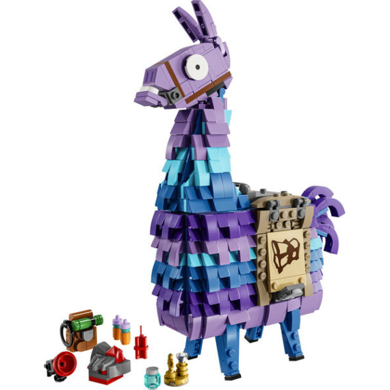 LEGO® Fortnite® Supply Llama. Leke- og utstillingsfigur med videospilltema 77071