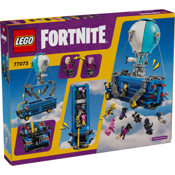 LEGO® Fortnite® Battle Bus. Samlerbyggesett med videospilleke og minifigurer 77073
