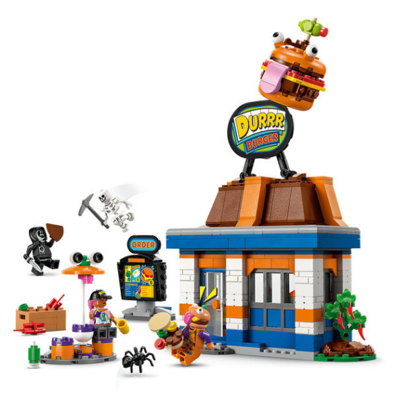 LEGO® Fortnite® Durrr burgerrestaurant. Dataspilleke for barn 77076