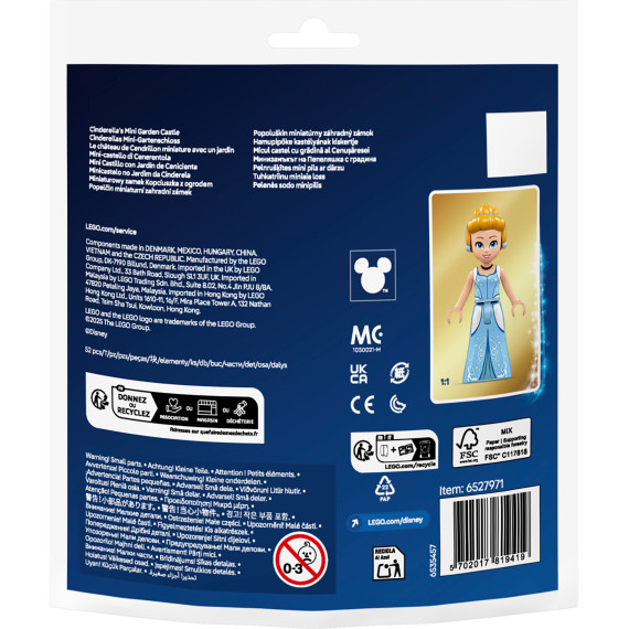 30695 Cinderella's Mini Garden Castle