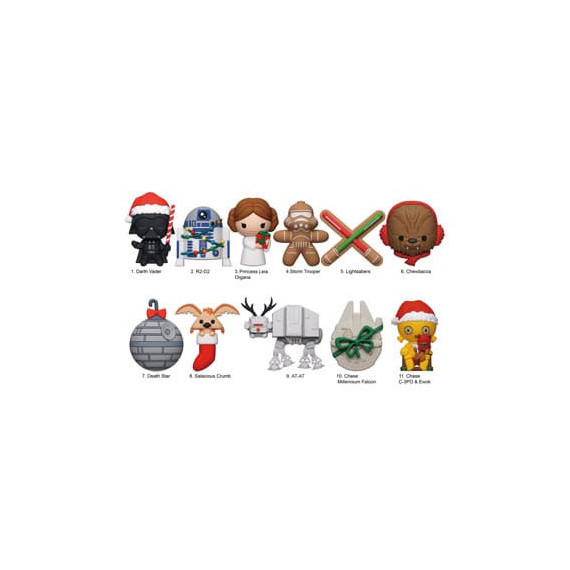 Star Wars 3D PVC Bag Clips Series 2 Display (24)