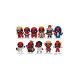 Marvel 3D PVC Bag Clips Deadpool Series 6