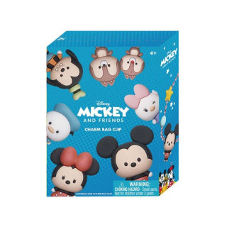 Disney Charm 3D PVC Bag Clips Mickey & Friends