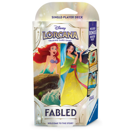 FABLED DECK: AMBER & SAPPHIRE ARIEL & MULAN