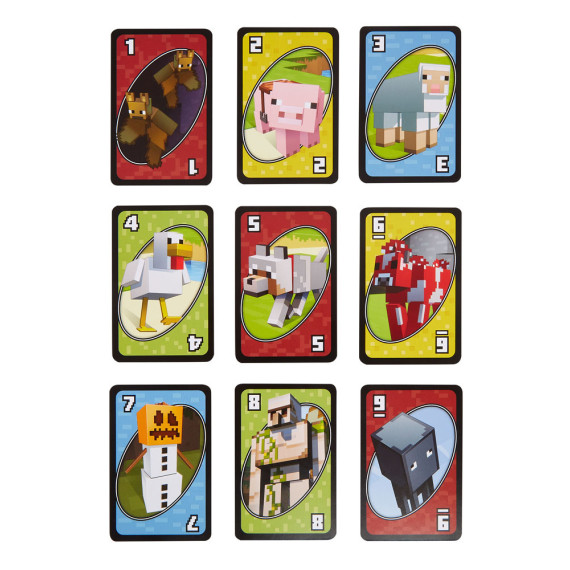 Minecraft UNO Card Game