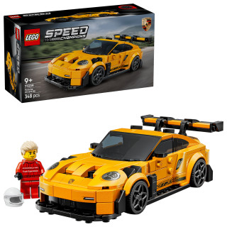 LEGO® Speed Champions Superbilen Porsche 911 GT3 RS, leke. Byggesett med modell 77239