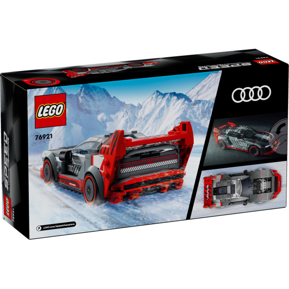 LEGO® Speed Champions Audi S1 e-tron quattro-racerbil, lekesett 76921