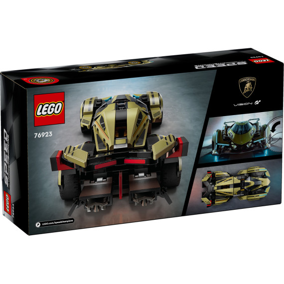 LEGO® Speed Champions Lamborghini Lambo V12 Vision GT-superbil, billeke 76923