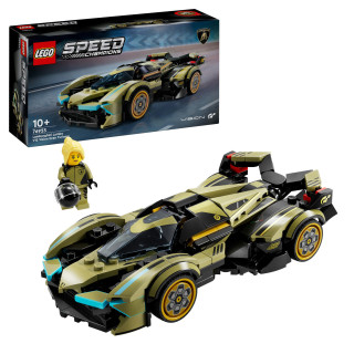 LEGO® Speed Champions Lamborghini Lambo V12 Vision GT-superbil, billeke 76923