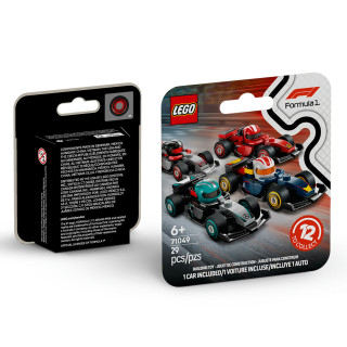 LEGO® F1®-racerbiler for samlere. Byggesett med biler for barn. Lekesett med byggbare modeller 71049