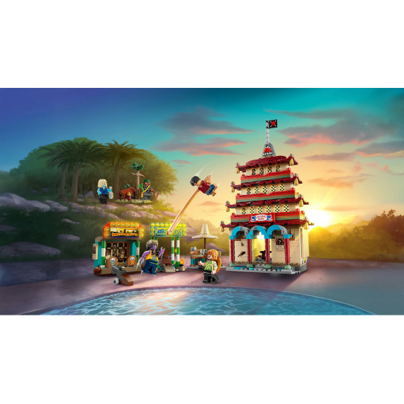 LEGO® ONE PIECE Oppgjør i Arlong Park interaktivt sjørøverleke-byggesett, anime-gave 75638