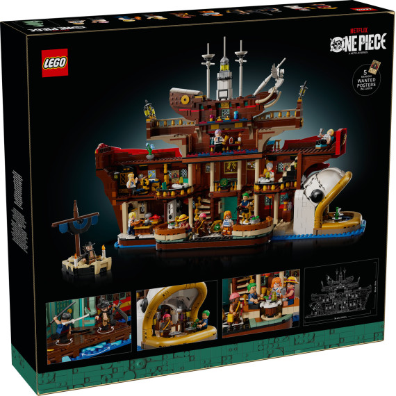 LEGO® ONE PIECE Baratie, den flytende restauranten, modellbyggesett gave til voksne 75640