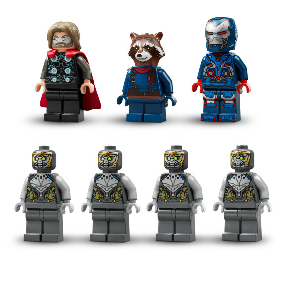 LEGO® ǀ Marvel Avengers: Endgame – Thor mot chitauri superhelt-robot og minifigurer action 76322