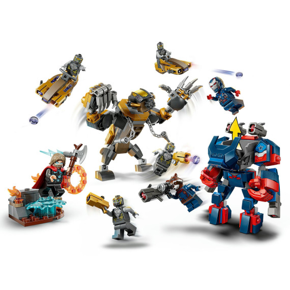 LEGO® ǀ Marvel Avengers: Endgame – Thor mot chitauri superhelt-robot og minifigurer action 76322