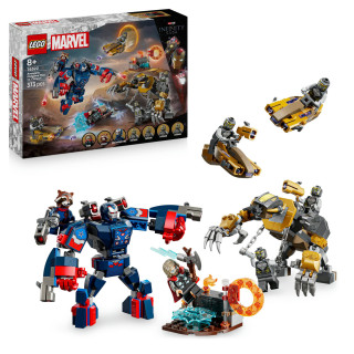 LEGO® ǀ Marvel Avengers: Endgame – Thor mot chitauri superhelt-robot og minifigurer action 76322